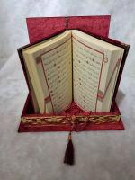 Sandıklı Kadife Kur'an-ı Kerim İnci Tesbih Hediyeli